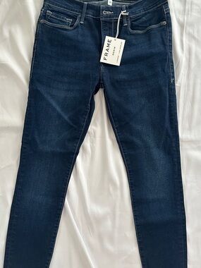 Frame Denim Indigo Women's Skinny Jeans